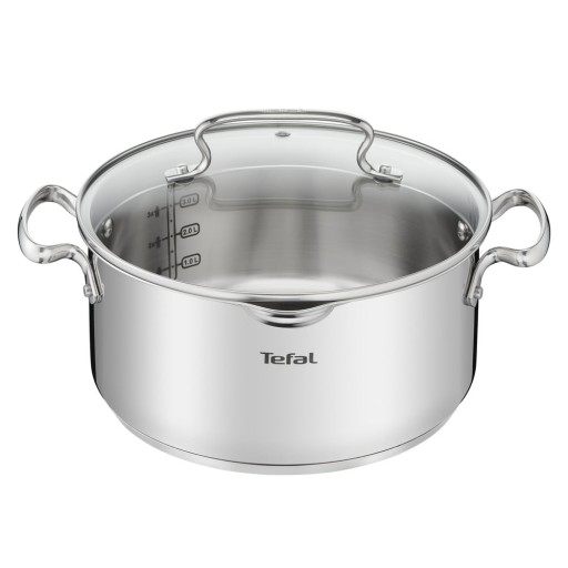 Oală din inox 5 l adecvată pentru plita cu inducție Duetto+ – Tefal