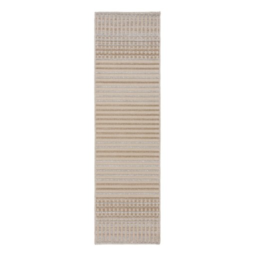 Covor tip traversă bej lavabil din janilie 60x240 cm Elton – Flair Rugs