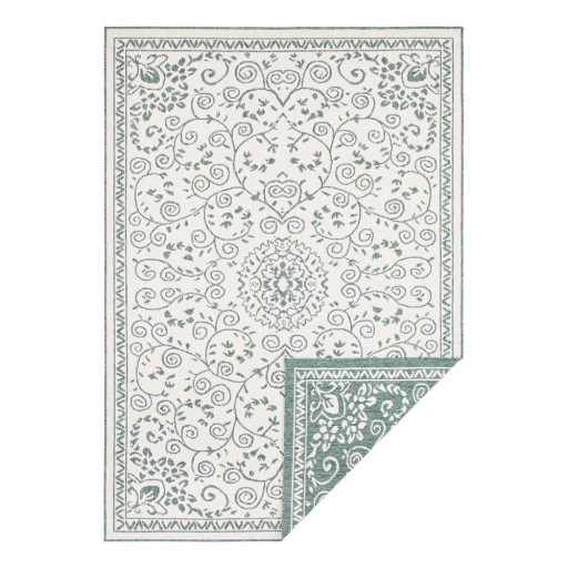 Covor adecvat pentru exterior NORTHRUGS Leyte, 160 x 230 cm, verde-crem