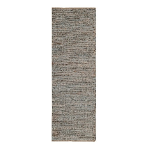 Covor tip traversă gri deschis handmade din iută 66x200 cm Soumak – Asiatic Carpets