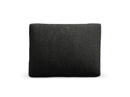 Perna decorativa, Camden, Cosmopolitan Design, 40x60x11 cm, tesatura chenille, negru