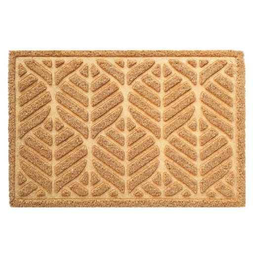 Covoraș de intrare din fibre de nucă de cocos 40x60 cm Palmette – douceur d'intérieur