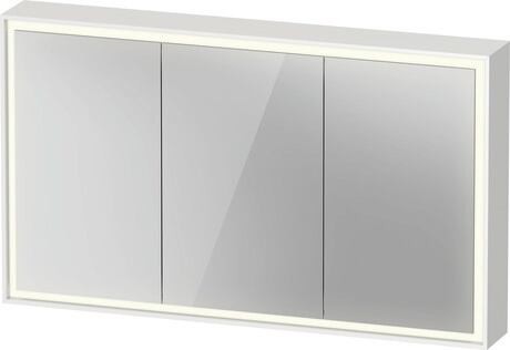 Dulap cu oglinda Duravit Vitrium 120cm iluminare LED cu senzor alb mat décor