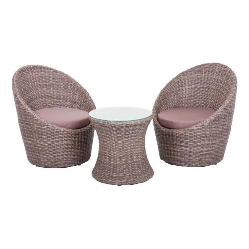 Set mobilier de grădină maro Maribor – Garden Pleasure