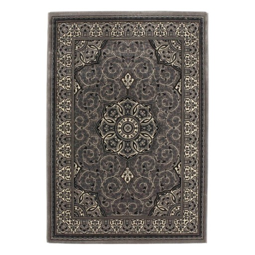 Covor gri închis 80x140 cm Heritage – Think Rugs