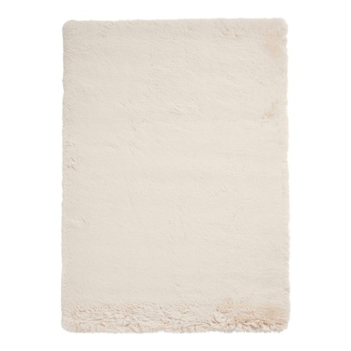 Covor crem 150x230 cm Super Teddy – Think Rugs