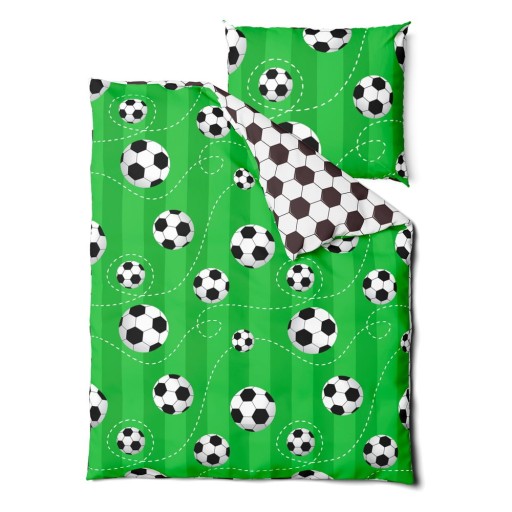 Lenjerie de pat pentru copii din bumbac 140x200 cm Soccer – Bonami Selection