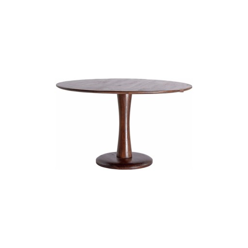 Masă de dining maro rotundă ø 150 cm Apulia – Light & Living