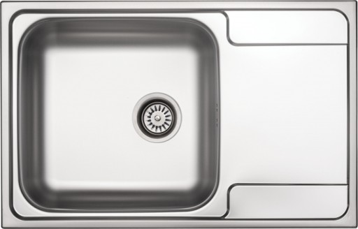 Chiuveta bucatarie inox satin Deante Soul cu o cuva si picurator