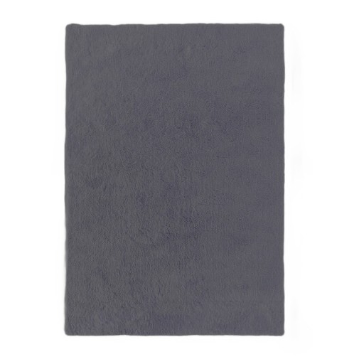 Covor gri antracit lavabil 120x180 cm Pelush Anthracite – Mila Home