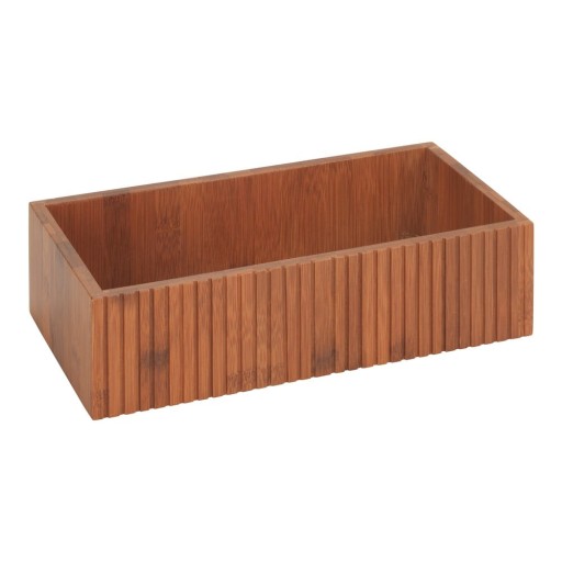 Cutie de depozitare în culoare naturală din bambus 30x15x8 cm Mera – Wenko