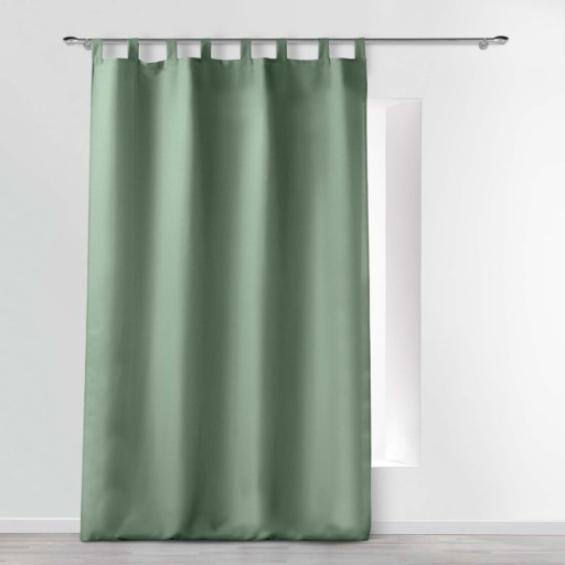 Draperie verde 140x260 cm Essentiel – douceur d'intérieur