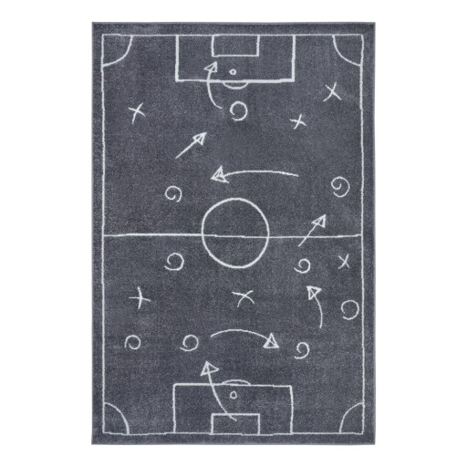 Covor pentru copii gri închis 160x235 cm Gameplan – Hanse Home