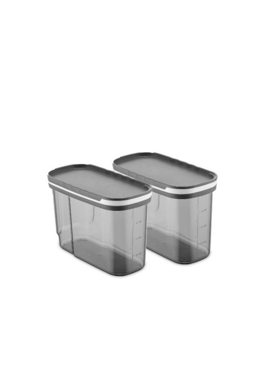 Set recipiente depozitare, Fremont, 964FRM1115, Plastic, Antracit