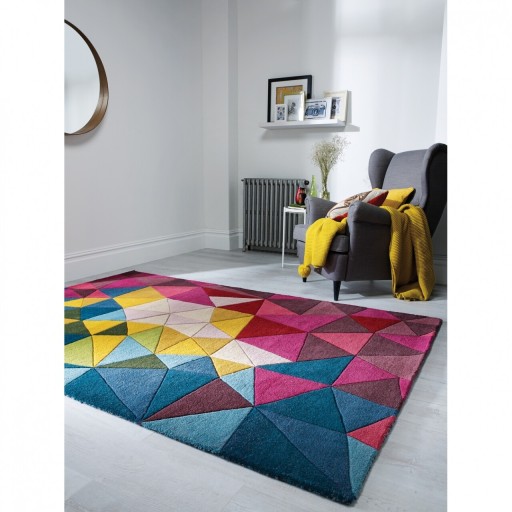 Covor Falmouth Multi, Flair Rugs, 120x170 cm, lana, multicolor