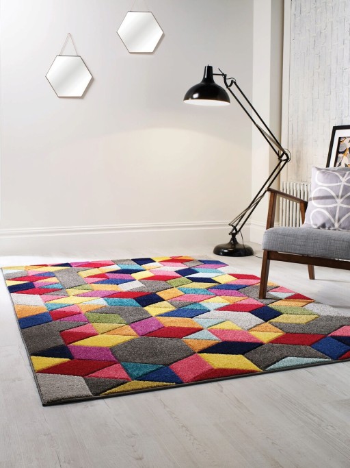 Covor Dynamic Multi, Flair Rugs, 160x230 cm, polipropilena, multicolor