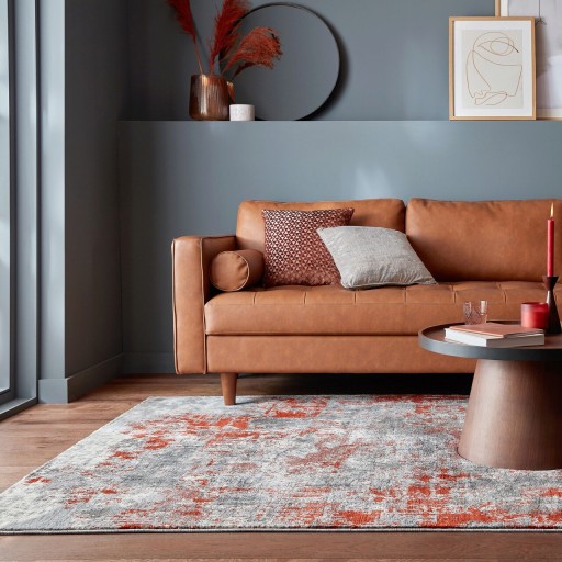 Covor Wonderlust Terracotta, Flair Rugs, 160x230 cm, polipropilena, teracota