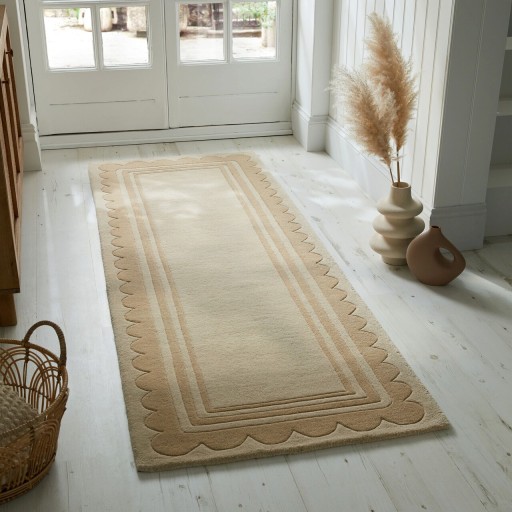 Covor Lois, Flair Rugs, 80x230 cm, lana, natural