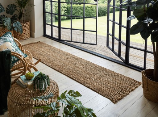 Covor Jute Boucle, Flair Rugs, 60x230 cm, iuta, natural