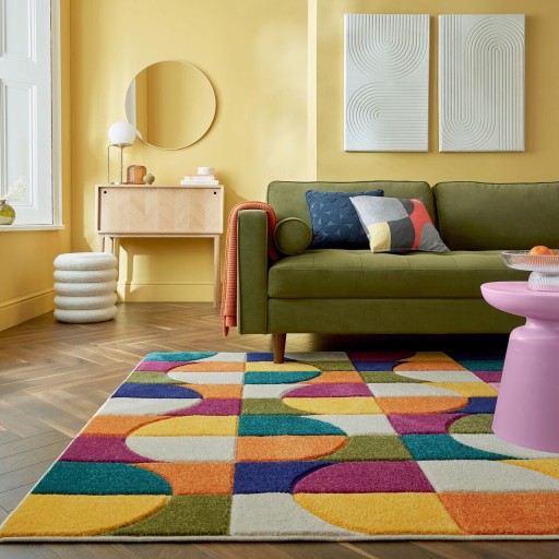 Covor Chacha Multi, Flair Rugs, 200x290 cm, polipropilena, multicolor