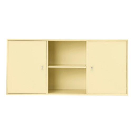 Comodă galben-deschis joasă suspendată 133x61 cm Mistral – Hammel Furniture