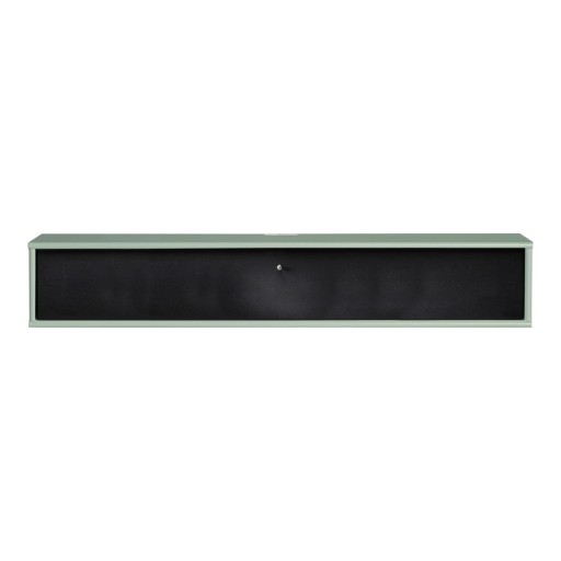 Comodă TV verde-deschis/neagră 133x22 cm Mistral – Hammel Furniture