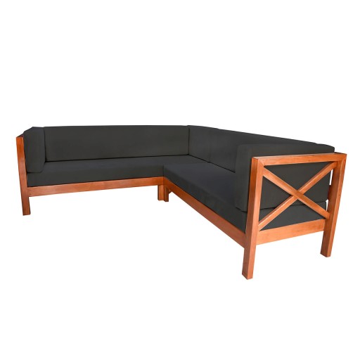 Coltar, Massive Design, Tambo, 215.200x70x68 cm, Negru