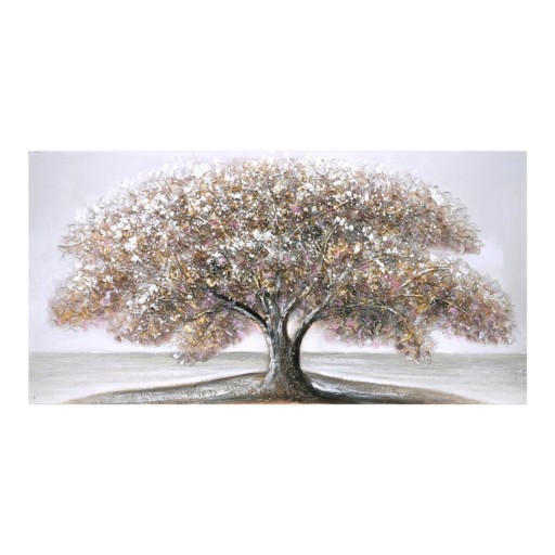 Tablou decorativ Forestree, Inart, 120x60 cm, canvas/lemn de brad, multicolor