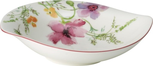 Farfurie adanca Mariefleur Basic Serve, Villeroy &amp; Boch, 21x18 cm, portelan premium