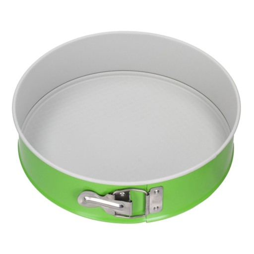 Forma de copt cu margine detasabila, invelis non-stick, Snb, 24 cm, aluminiu, verde