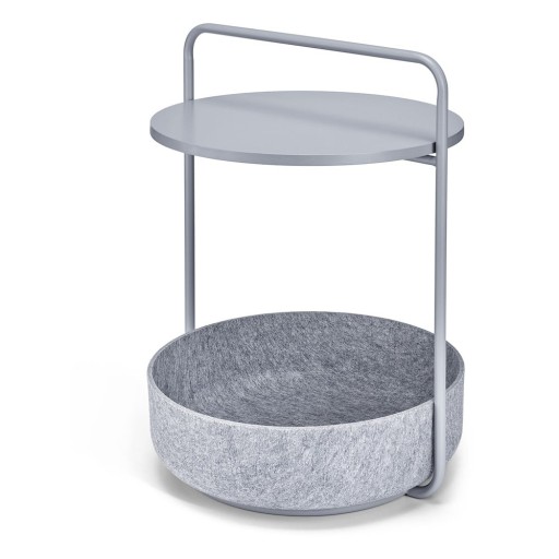 Măsuță auxiliară rotundă ø 50 cm Tavolino Concrete – MiaCara