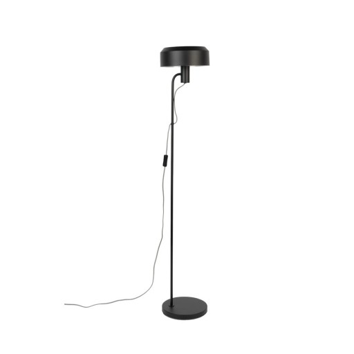 Lampadar negru cu abajur din metal (înălțime 135 cm) Landon – White Label