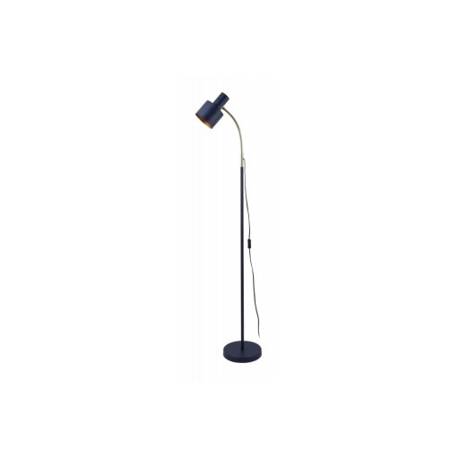 Lampadar albastru închis cu abajur din metal (înălțime 143 cm) Selvia II – GTV