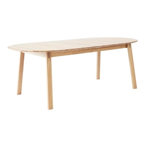 Masă de dining în culoare naturală extensibilă din lemn de stejar 100x220 cm Amalfi – Hammel Furniture