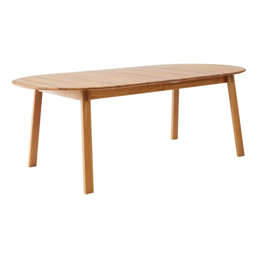 Masă de dining în culoare naturală extensibilă din lemn de stejar 100x220 cm Amalfi – Hammel Furniture