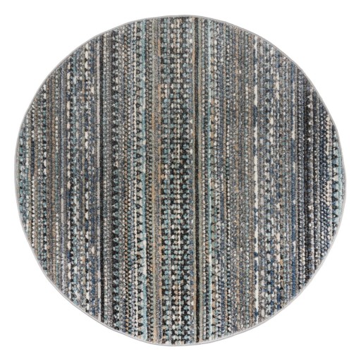 Covor albastru rotund 160x160 cm Camino – Flair Rugs