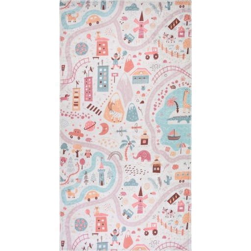 Covor pentru copii 80x150 cm Pastel Neighborhood – Vitaus