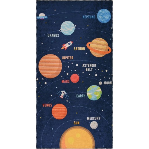 Covor pentru copii 120x180 cm Solar System – Vitaus