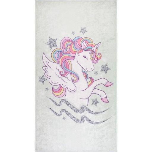 Covor pentru copii 80x150 cm Flying Unicorn – Vitaus