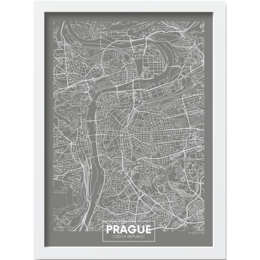 Tablou 40x55 cm Prague – Wallity