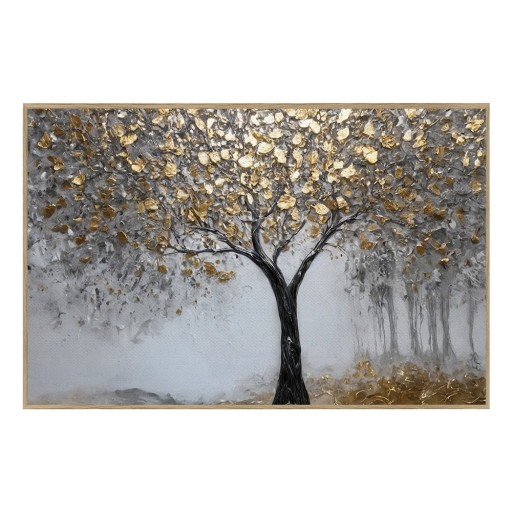 Tablou 60x90 cm Golden Leaves – knor