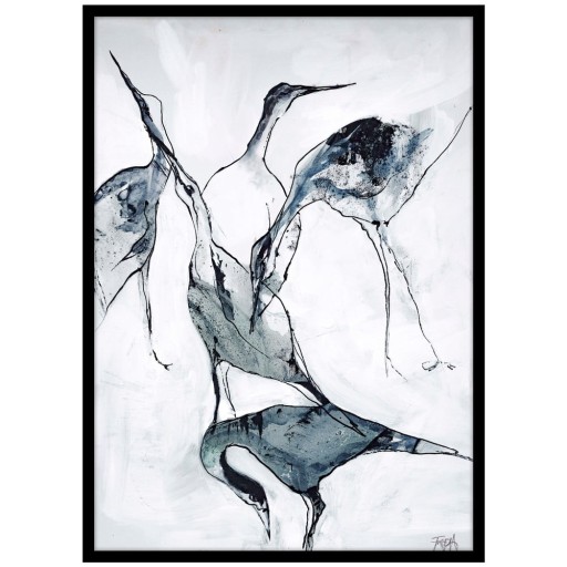 Tablou 50x70 cm Crane – Malerifabrikken