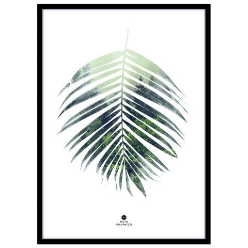 Tablou 50x70 cm Palm Leaf – Malerifabrikken